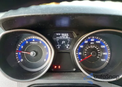 2012 Hyundai Elantra Gls из США, поврежденный, VIN KMHDH4AE2CU474956